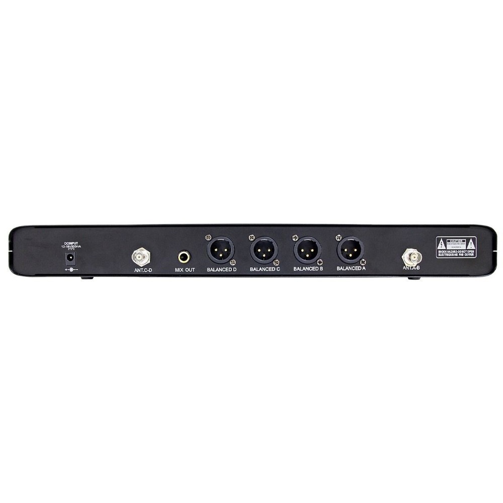 AVTronics Professional 200 Channel UHF 3 Handheld Microphone, 1 Beltpack +Lapel