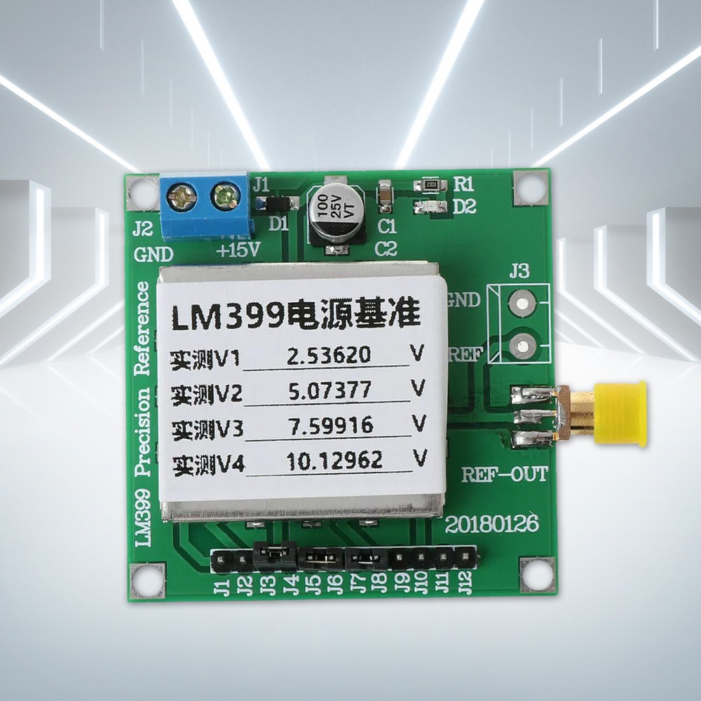 LM399 4-CH Voltage Reference Source 10V/7.5V/5V/2.5V For Voltmeter CalibrationyB