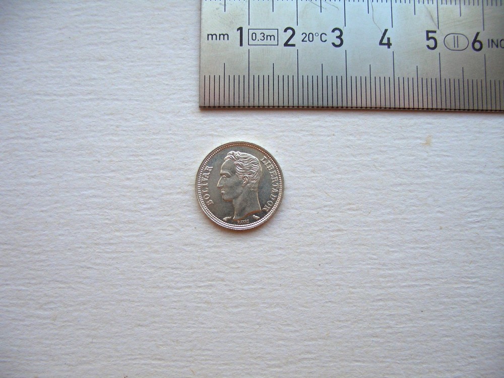 50 CENTIMOS 1960 Venezuela Silver coin