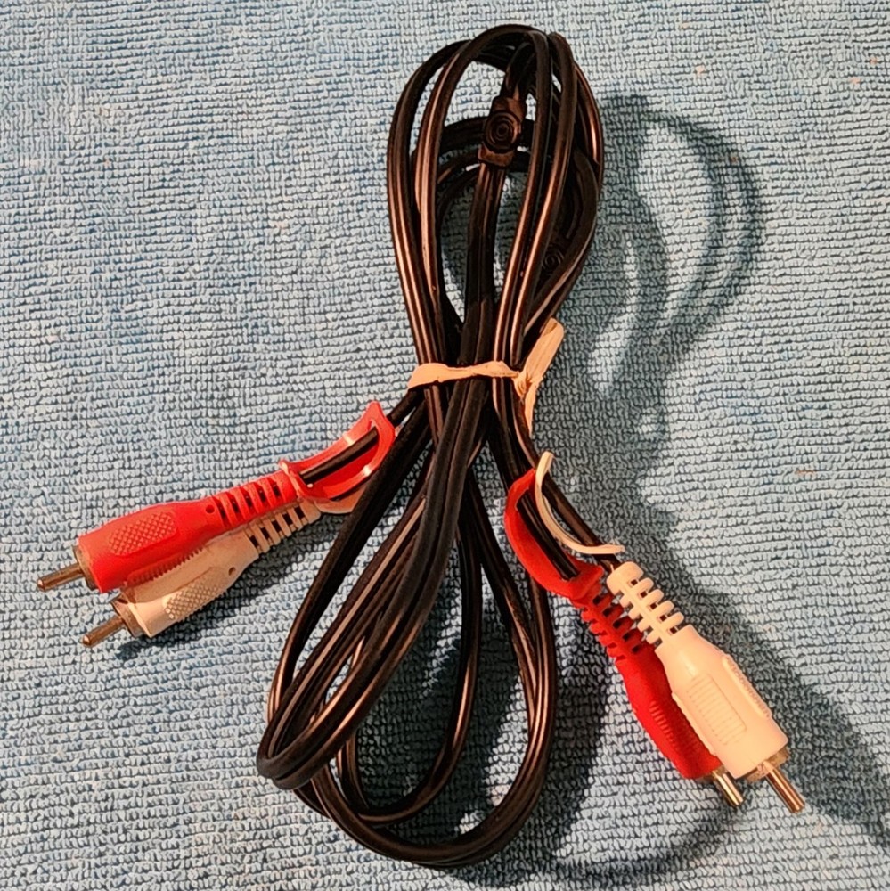 Vintage 6 Misc RCA Cables