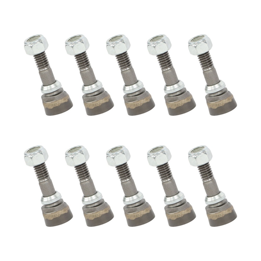 10 Pack for Stump Grinder Teeth Compatible with 500 11/16" Replacel