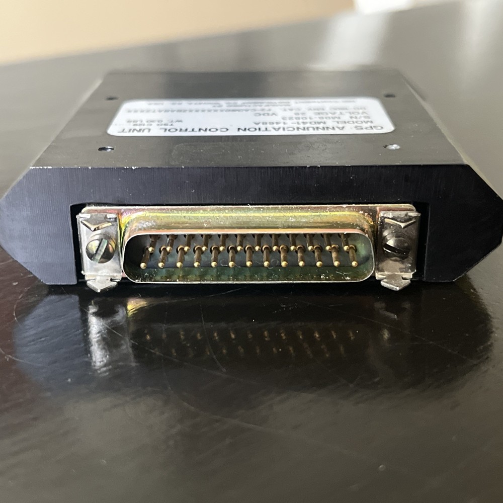 Mid-Continent MD 41-1468A GPS Annunciation Control Unit