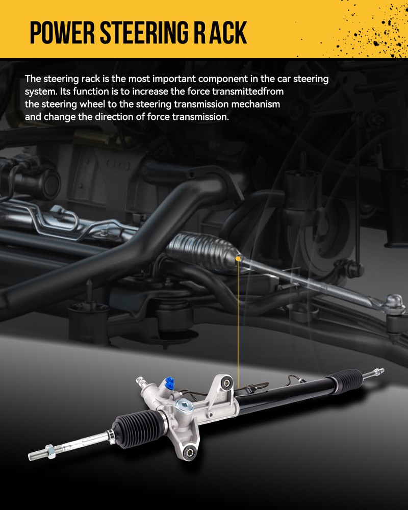 Complete Power Steering Rack and Pinion for Honda Pilot 2003-2005 2006 2007 2008