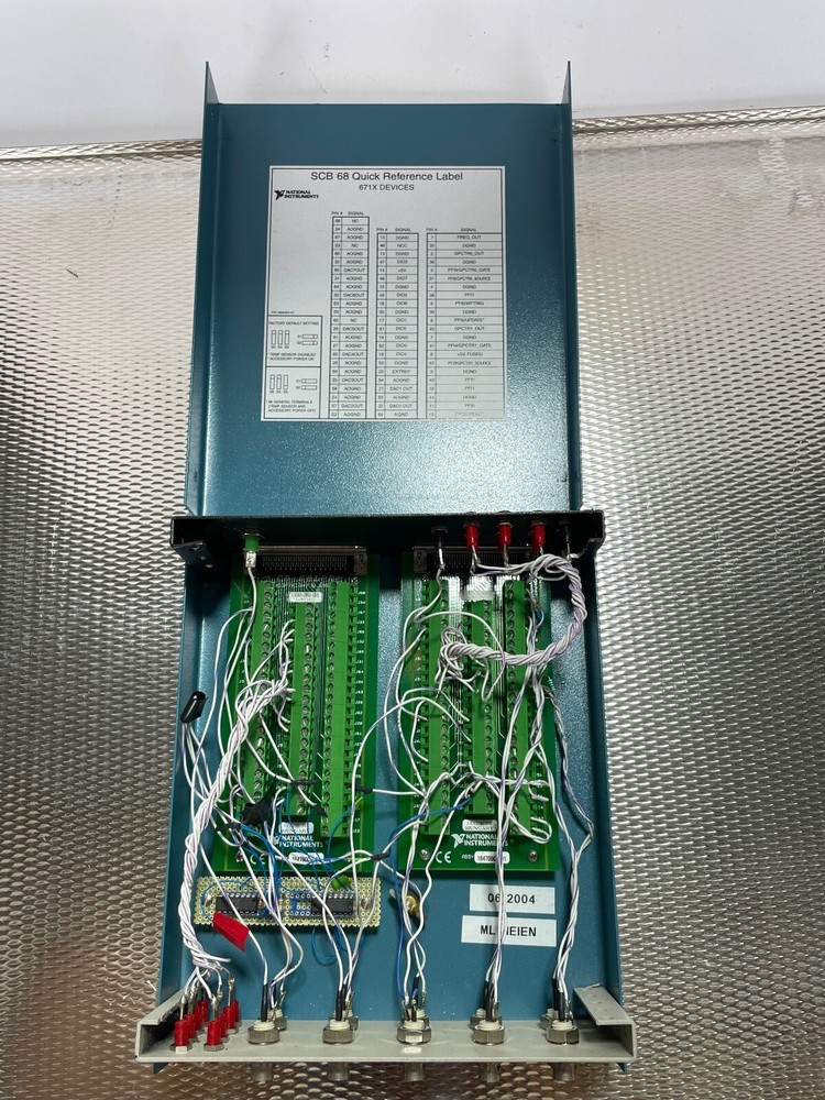 National Instruments NI SCB-68 UNTESTED, Used Condition