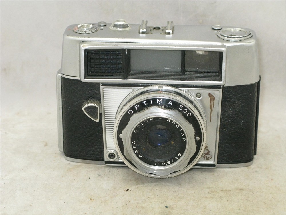 Agfa Optima 500 35mm Camera For Parts or Display