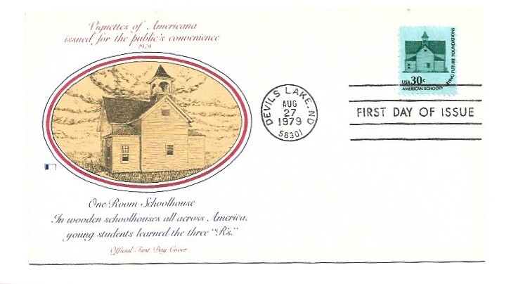 1606 30c Schoolhouse Fleetwood FDC