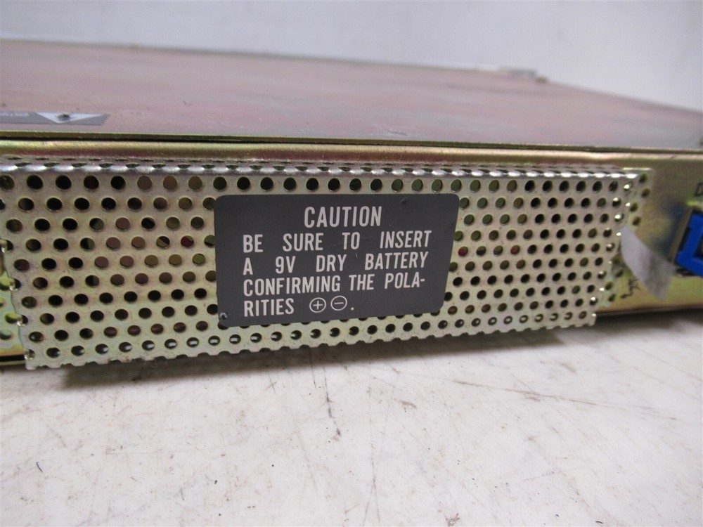 Panasonic WJ-810 Time-Date Generator Rack Mount Deck Silver Vintage