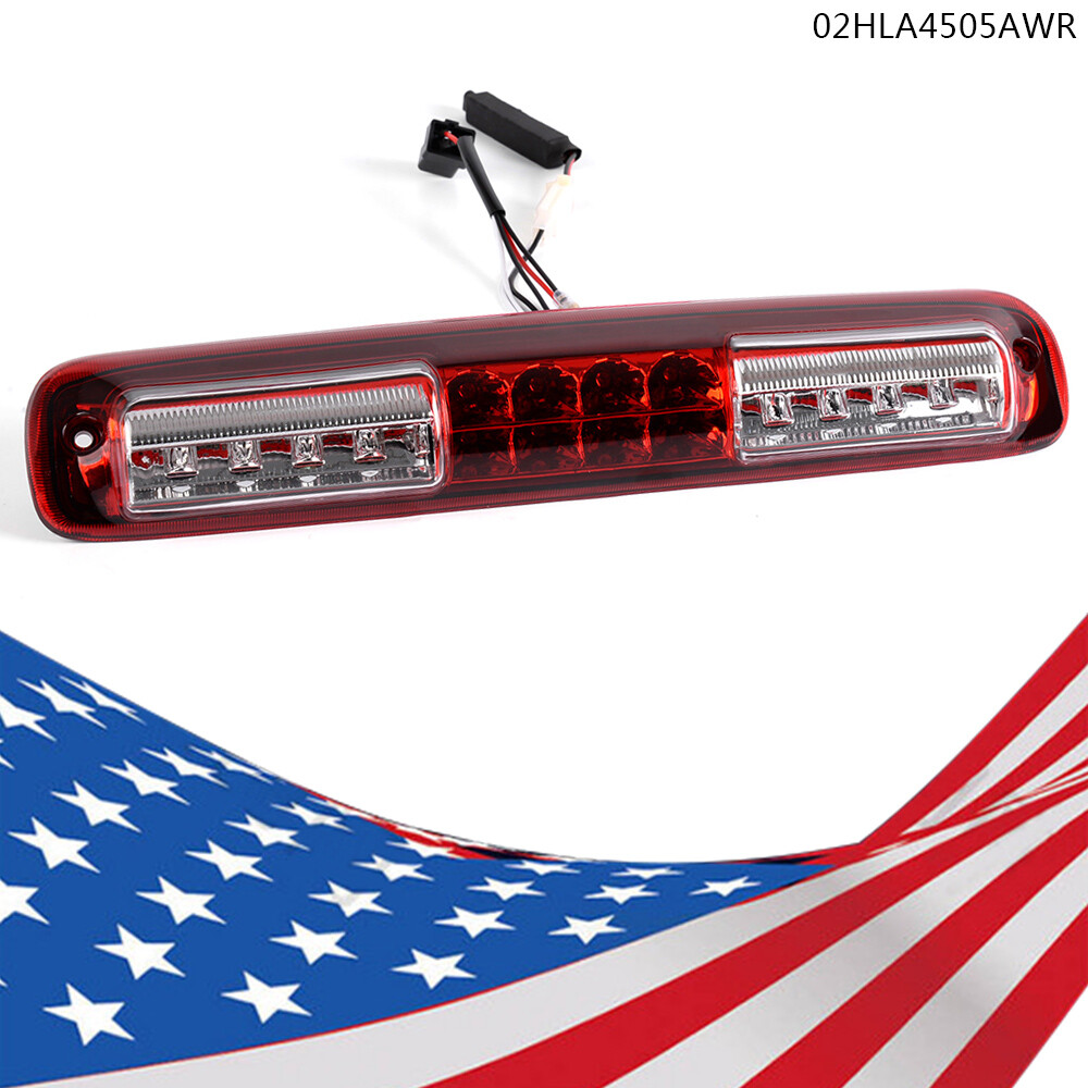 [DUAL ROW LED]FITS 99-07 SILVERADO SIERRA THIRD 3RD TAIL BRAKE LIGHT CARGO LAMP