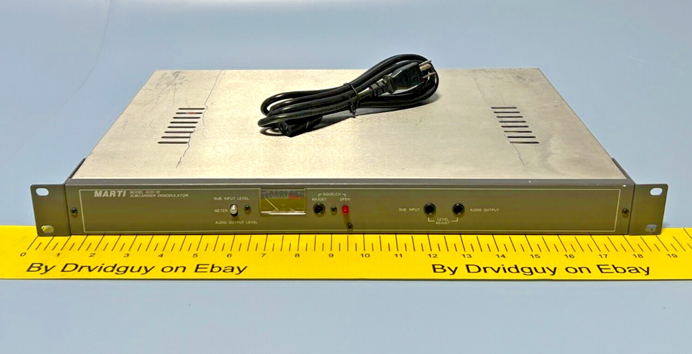 Marti SCG-10 Subcarrier Demodulator