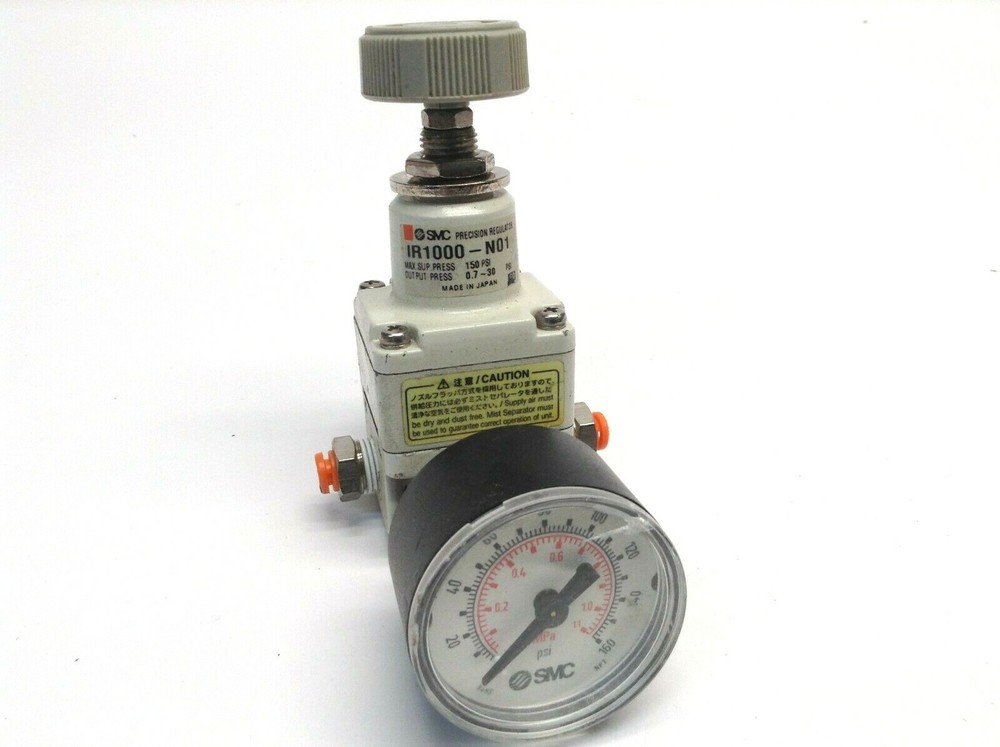 SMC IR1000-N01 Precision Modular Regulator w/ Gauge