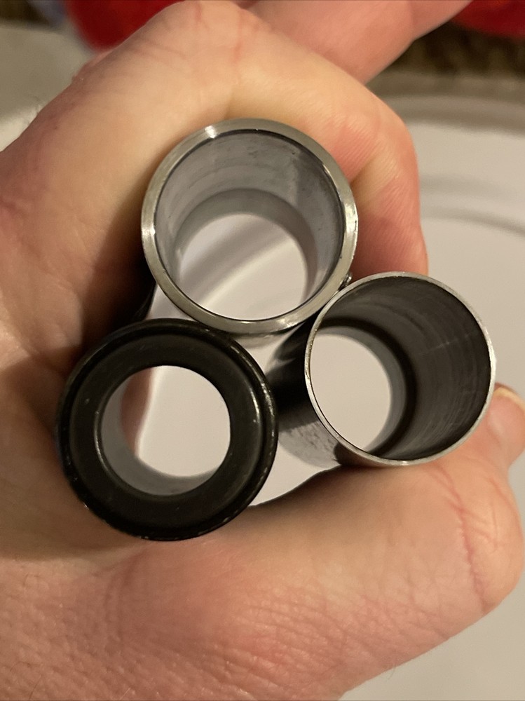 LOT OF EYEPIECE EXTENSIONS, EYEPIECES, OCULAR MICROSCOPE PART OPTICS
