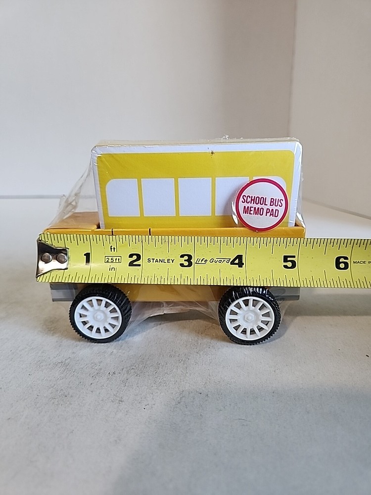 School Bus Memo Pad New In The Package Elementary Teacher