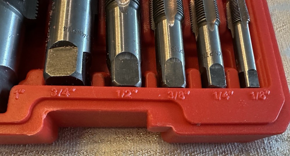 NPT Pipe Taper Set