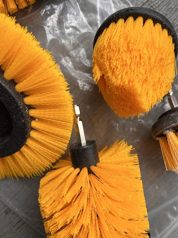 5 Pack Drill Brush Attachments