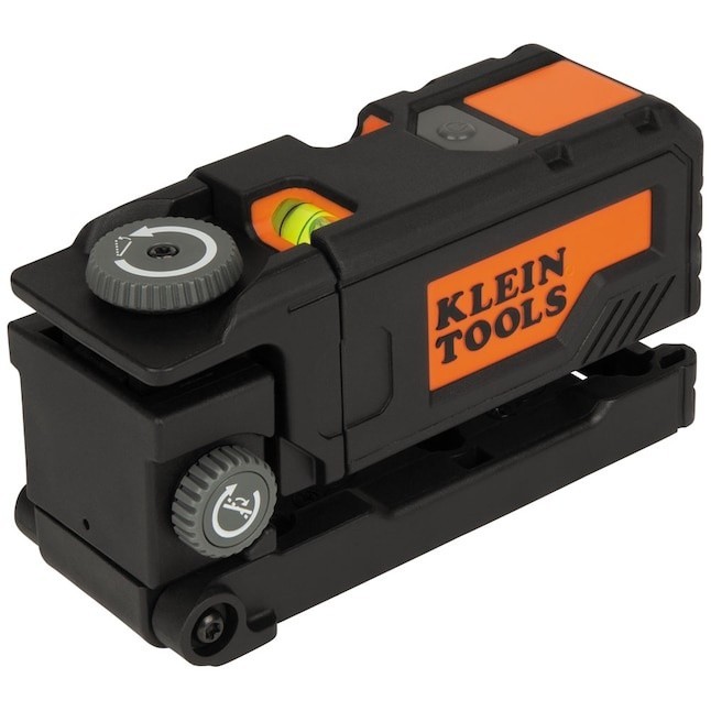 KLEIN TOOLS - RED POCKET LASER LEVEL - TRIPOD MOUNTABLE - COMPACT PORTABLE