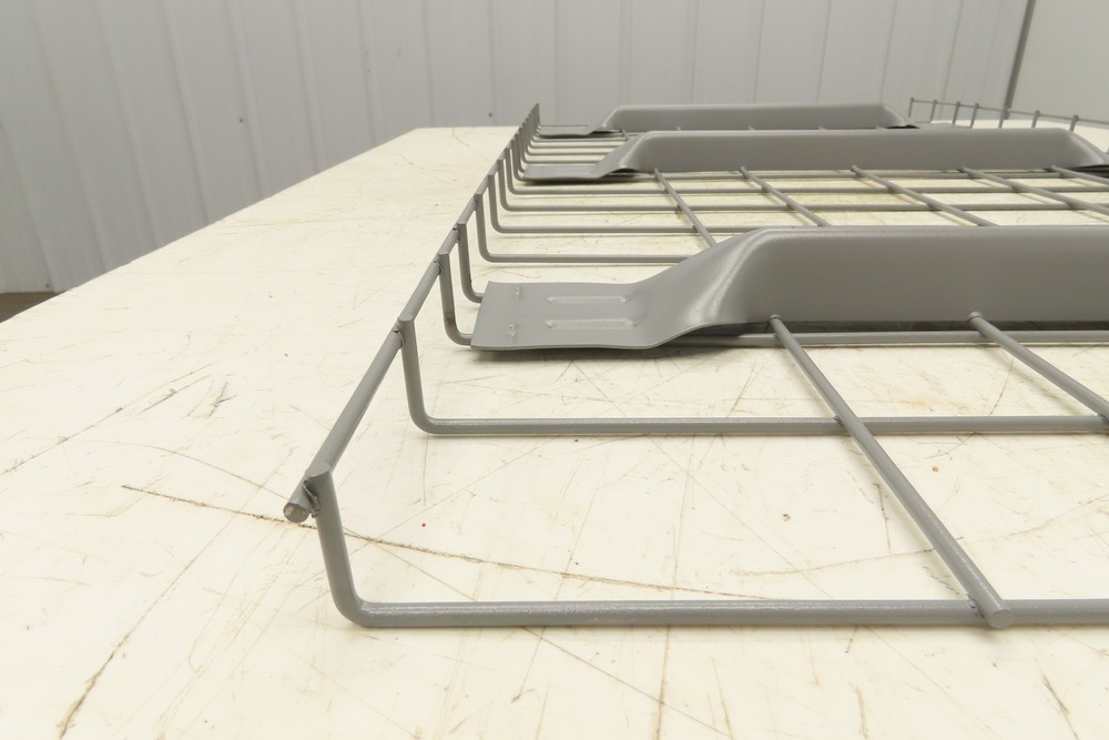 New Pallet Rack Wire Deck 24x46" Waterfall 3 Flared Channel Racking 2500lb Mesh