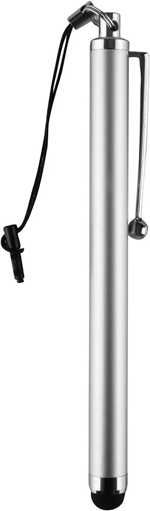 amPen Stylus, Capacitive Stylus Ultra-Sensitive , Silver, Non-Replaceable Tip