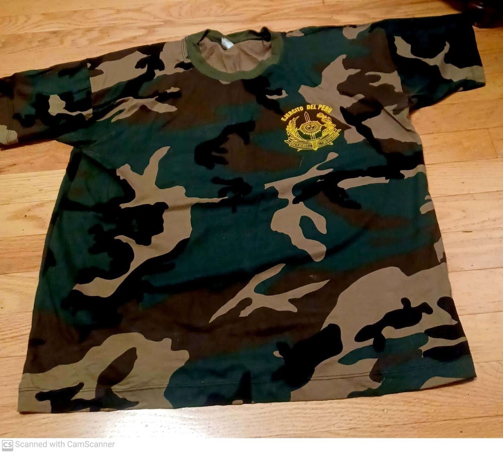 Peruvian Army Uniform plus free S&H