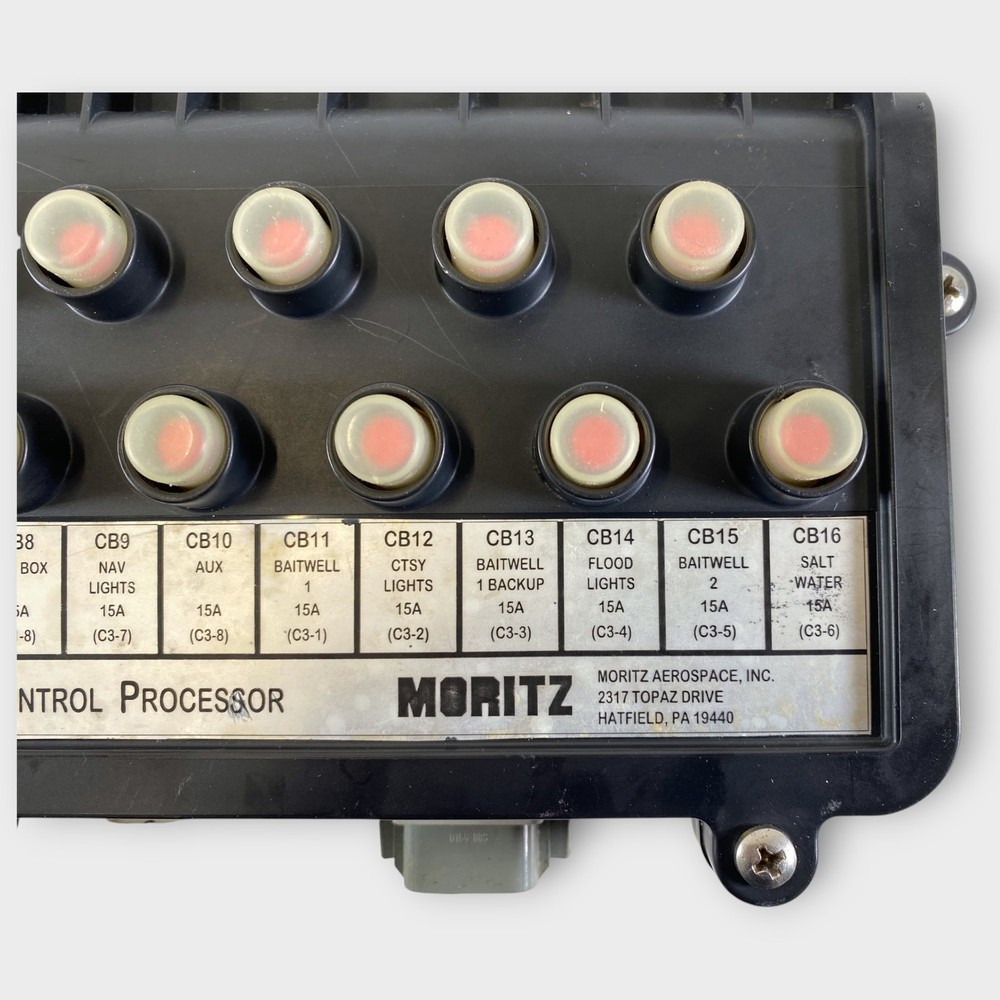 Moritz DCP-EC0001-2 Switch Panel/Digital Control Processor Tested 90-Day Wnty