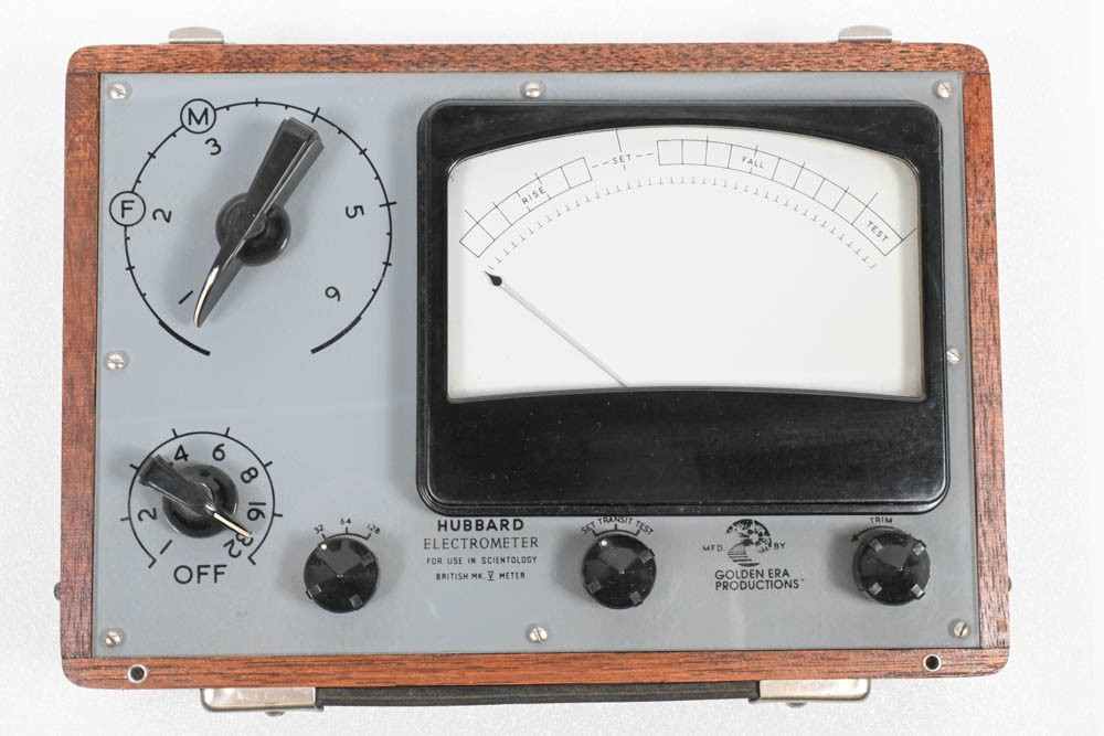 Scientology Golden Era British Mark Mk V E-Meter Hubbard Electrometer