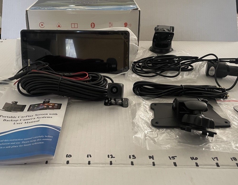 Wireless Car Play with 4K Dash Cam