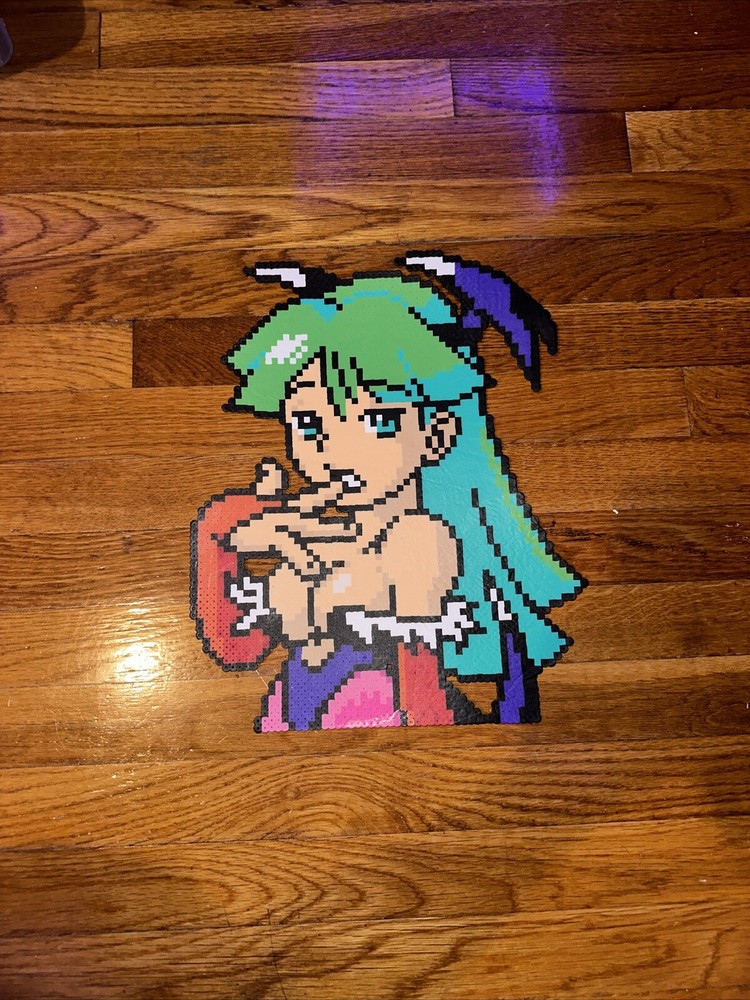 Morrigan Aensland Darkstalkers Marvel Vs Capcom Perler Beads