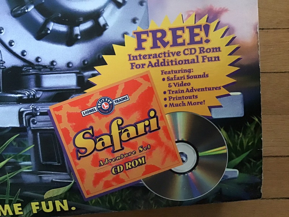 LIONEL SAFARI ADVENTURE SET