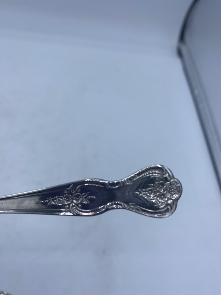 1847 Rogers Bros Silverplate Slotted Spoon & Pickle Fork