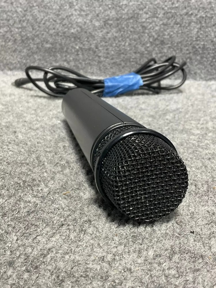 Singing Machine Karaoke Microphone Pair 🎤 Wired Handheld Black Color