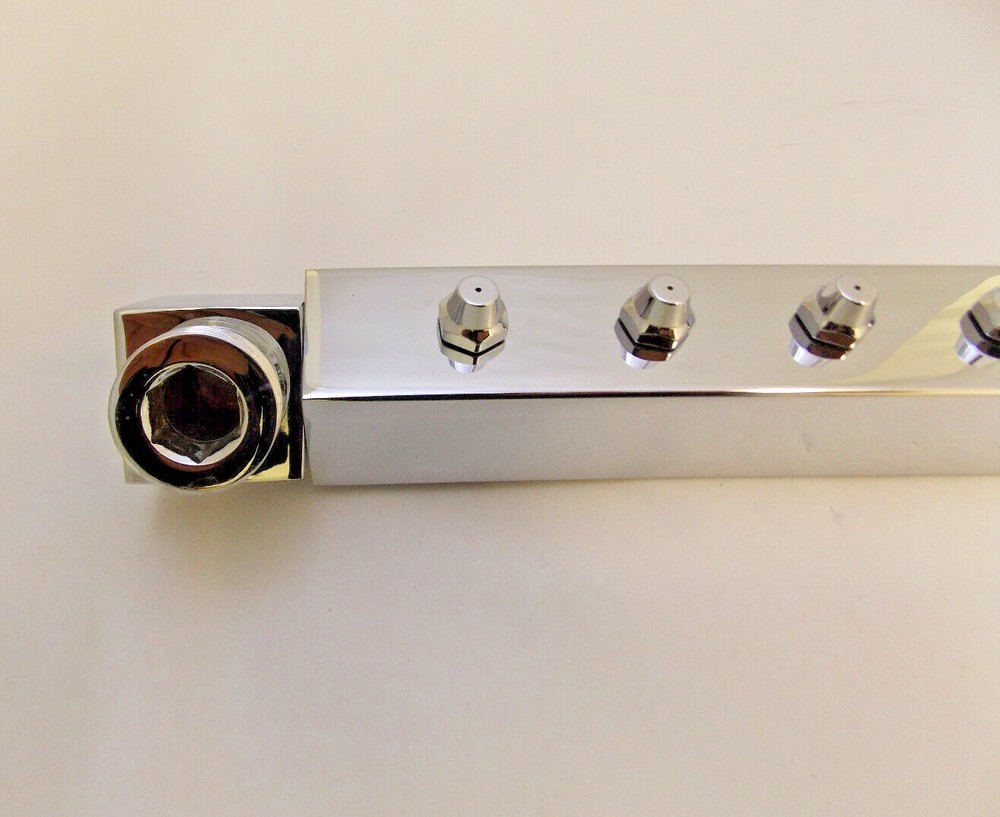ALTMANS RAIN BAR 65SQPC in Polished Chrome