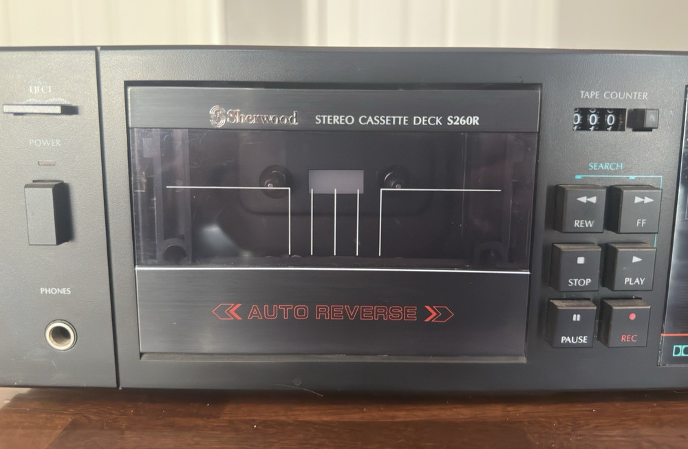 Sherwood Stereo Cassette Deck - S260R