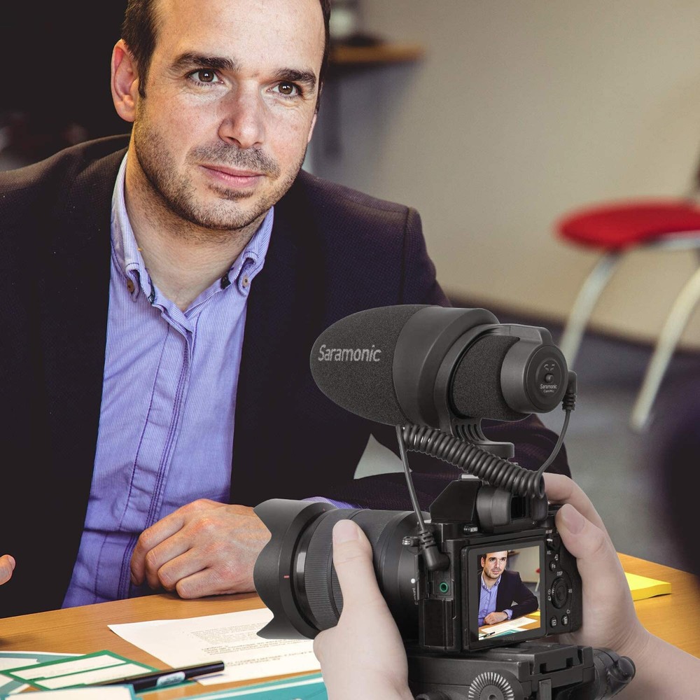 Saramonic Lightweight Passive On-Camera Microphone