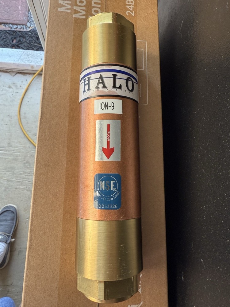 Halo Water Systems Ion 9 Whole House Inline Water Conditioner