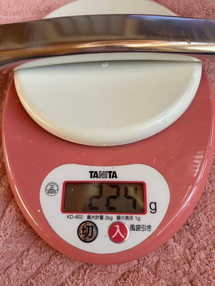 Crankset silver black 452g