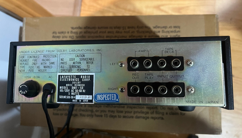 Lafayette DNR-50 Dolby Noise Reduction Unit