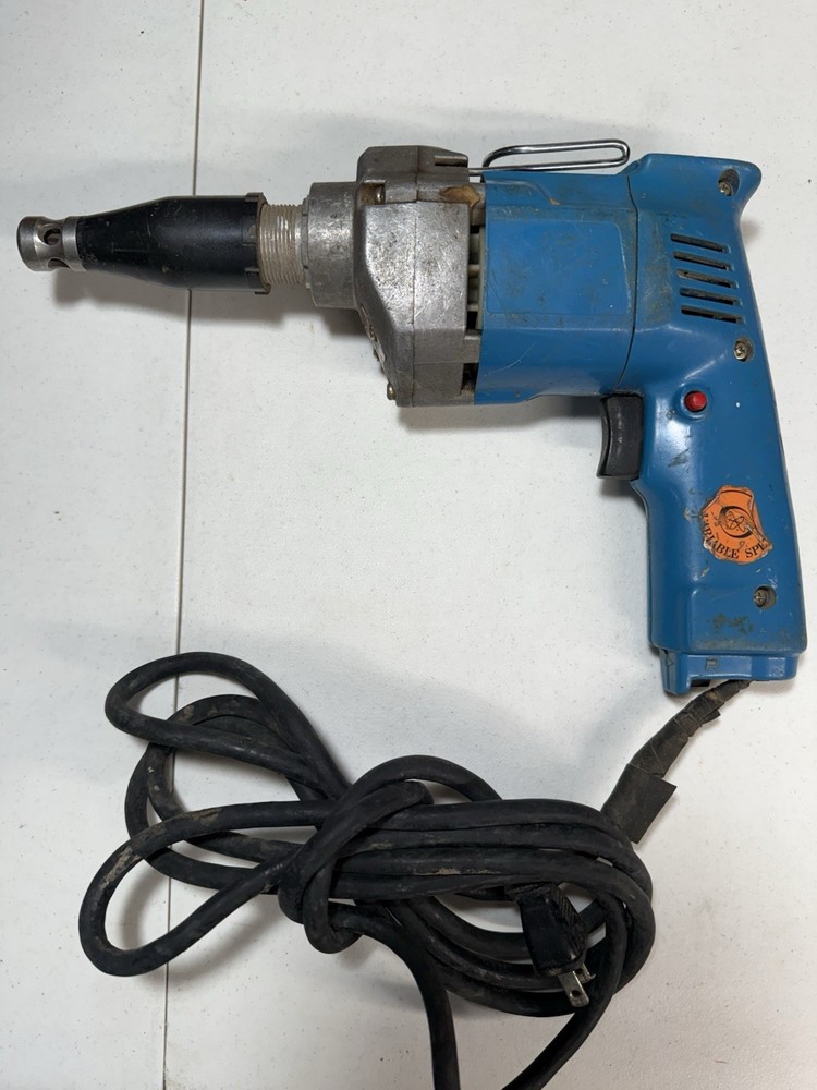 Vintage Ryobi Corded Drywall Screw Gun E-3800 Variable Speed Tested