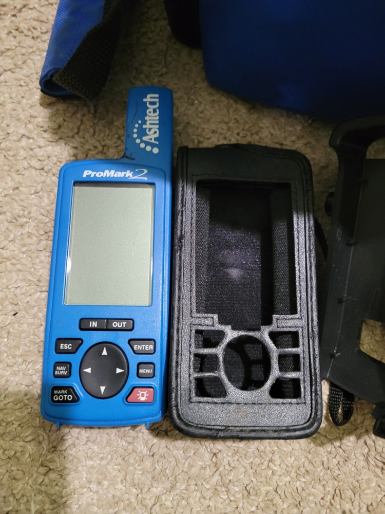 Ashtech ProMark-2 GPS System with Accessories - Untested