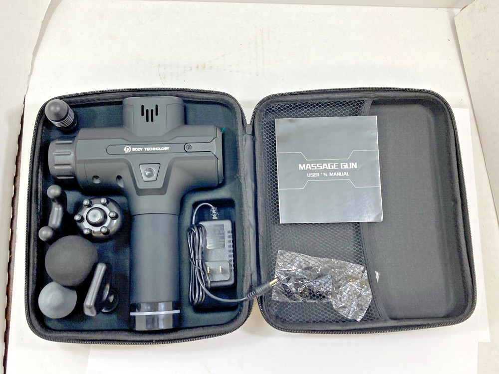 30 Speed Massage Gun ~ Six Interchangeable Specialized Massaging Heads