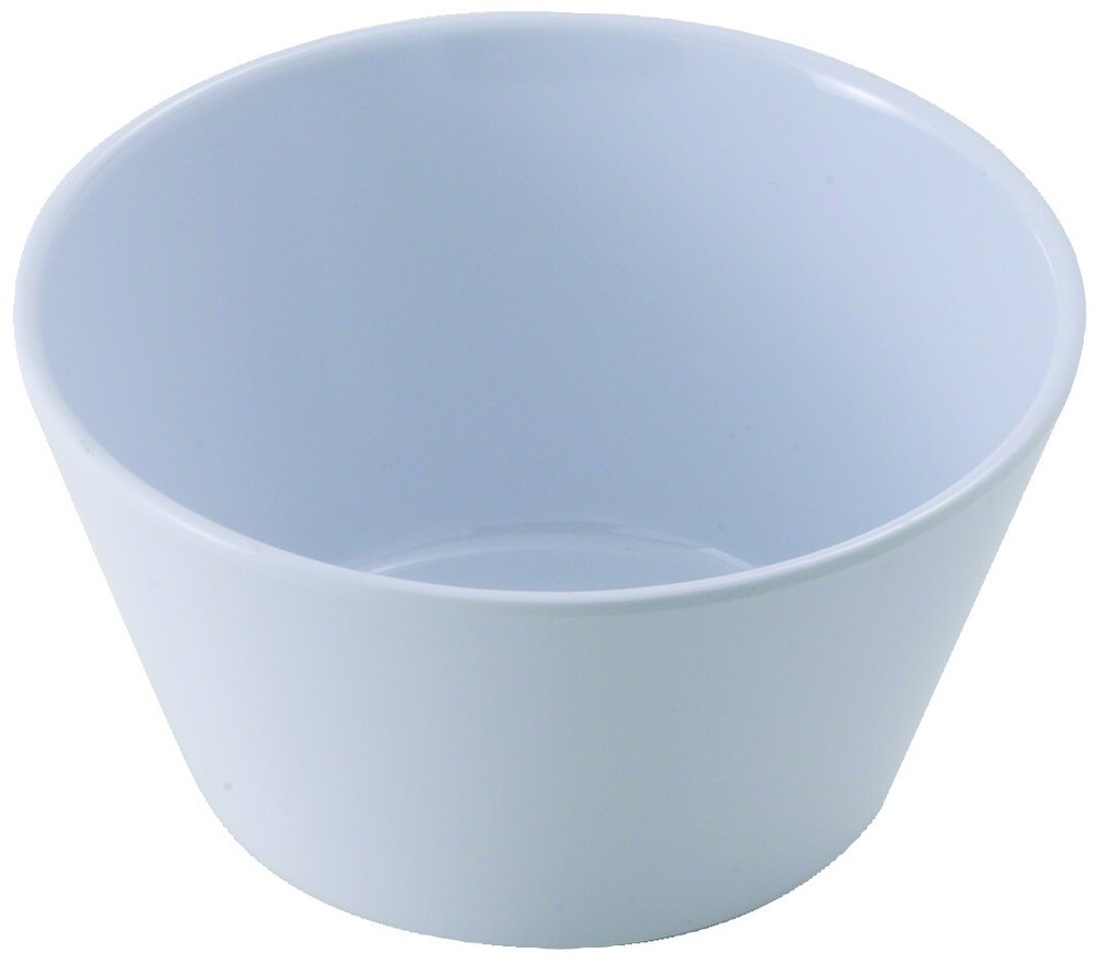 8oz Melamine Bouillon Cups, White (4 Dozen)