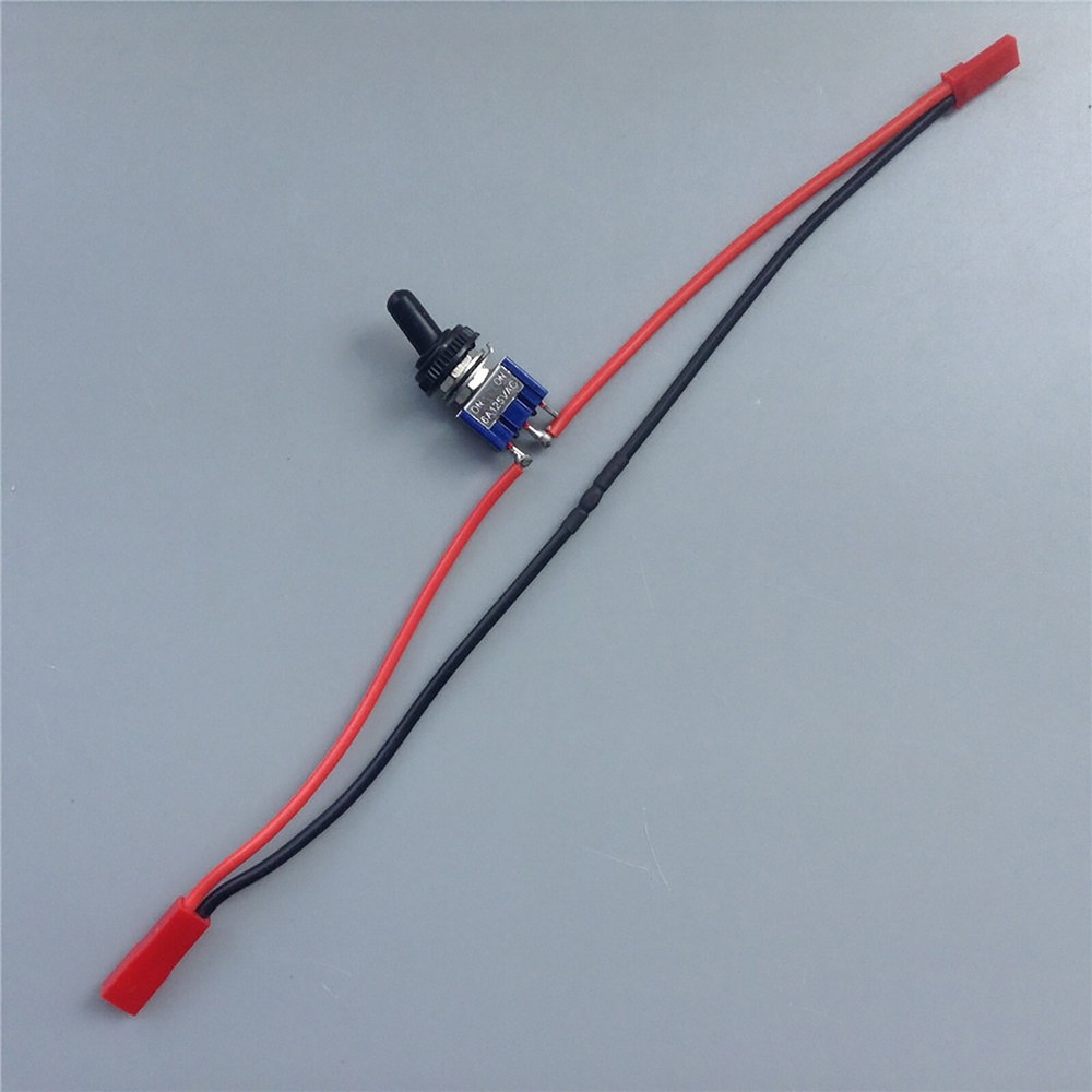 Rocker Toggle Switch Waterproof ON-ON Switch for RC Model Light Water Pump Use