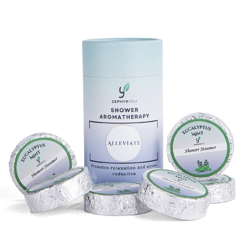 Shower Steamers Aromatherapy - Eucalyptus & Mint (6-pack)