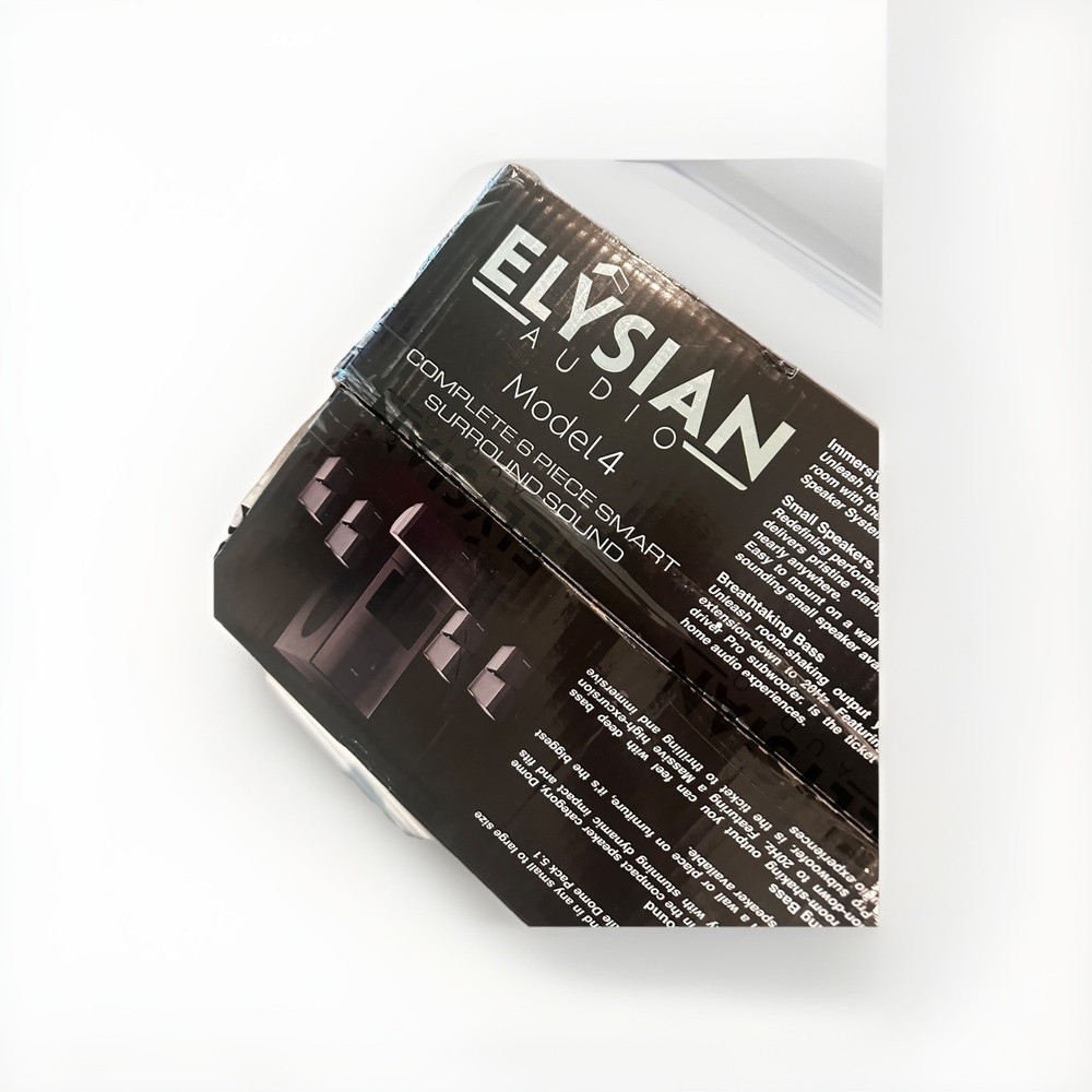 Elysian Audio Model 4 Home Theater System Open Box Never Used