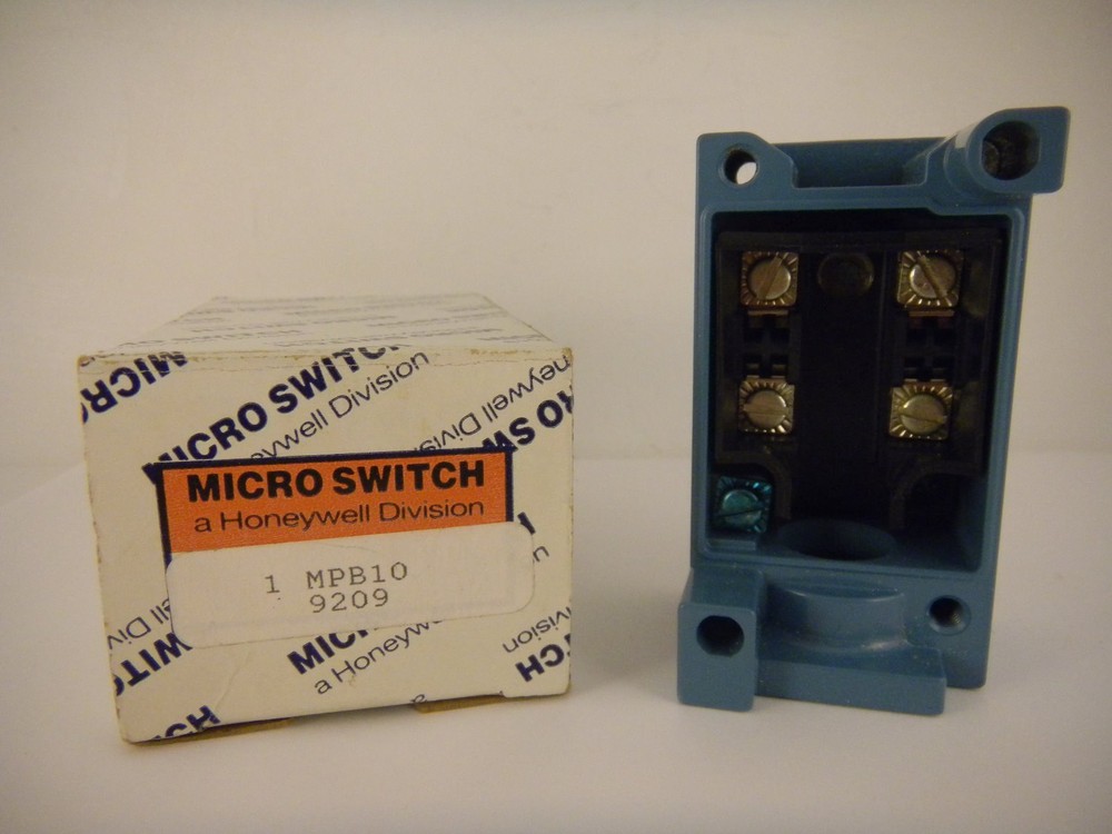 MICRO SWITCH BASE MPB10 *NEW SURPLUS IN BOX*