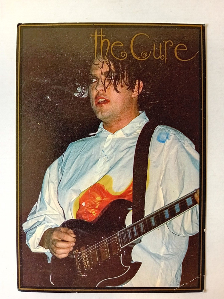 The Cure Vintage 1990 Postcard