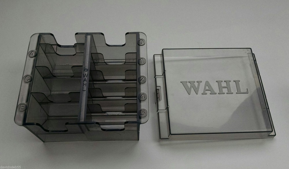 Wahl Clipper Trimmer BLADE & ATTACHMENT/GUIDE COMB STORAGE CASE Organizer Tote
