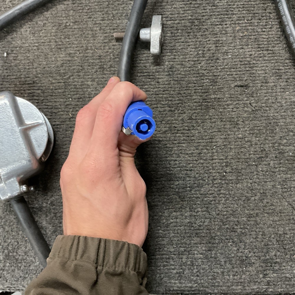 Mole Richardson Type 9161 100W Vari Mole Led Studio Light Barn Door Power Cable