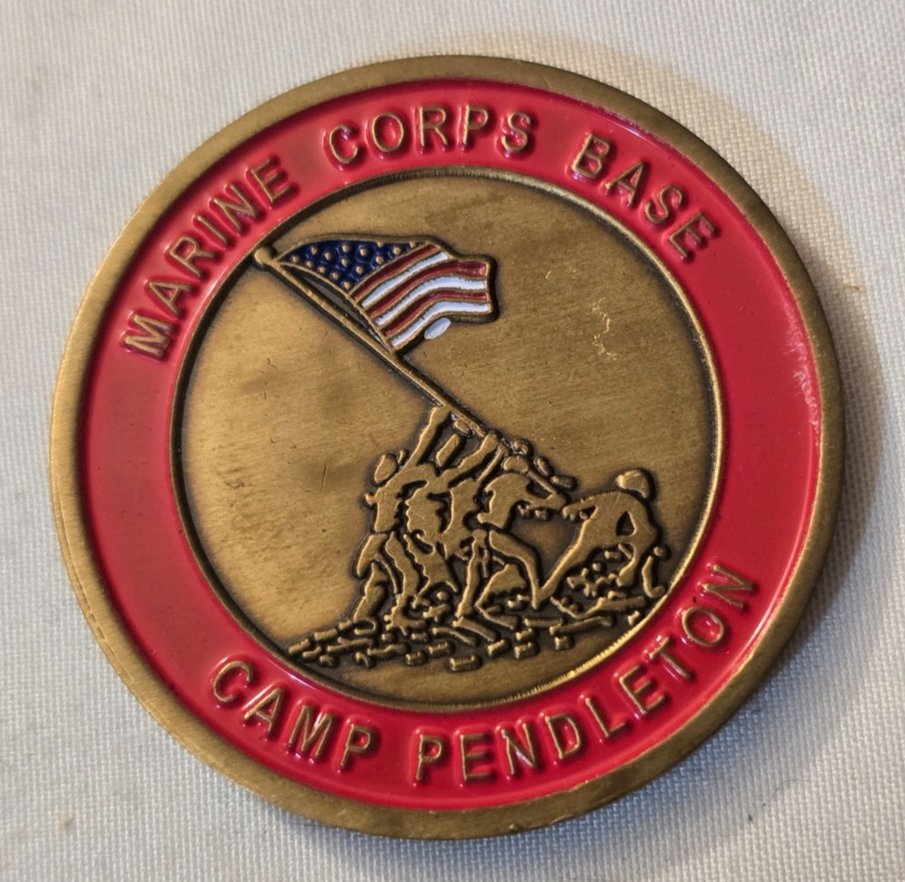 US Marine Corps Camp Pendleton Devil Pups Challenge Coin 8 / USMC