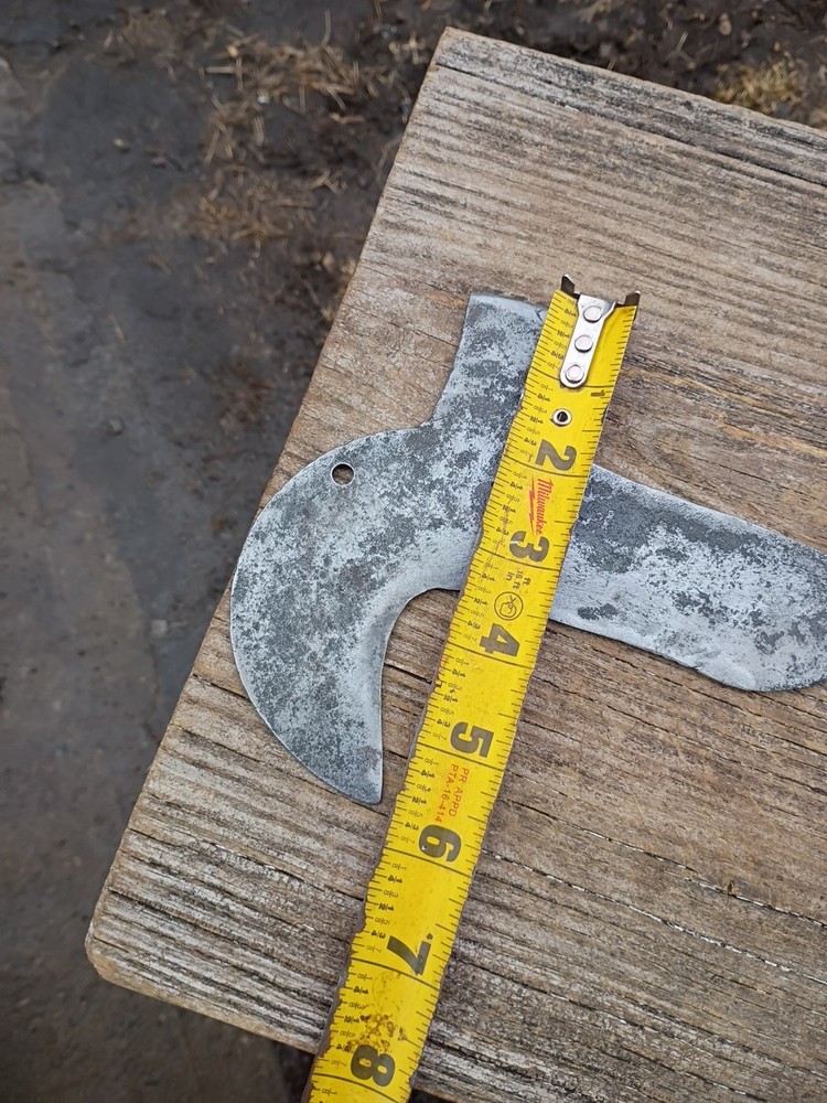 Vintage Small Mini Bill Hook No Handle Cracked Tang