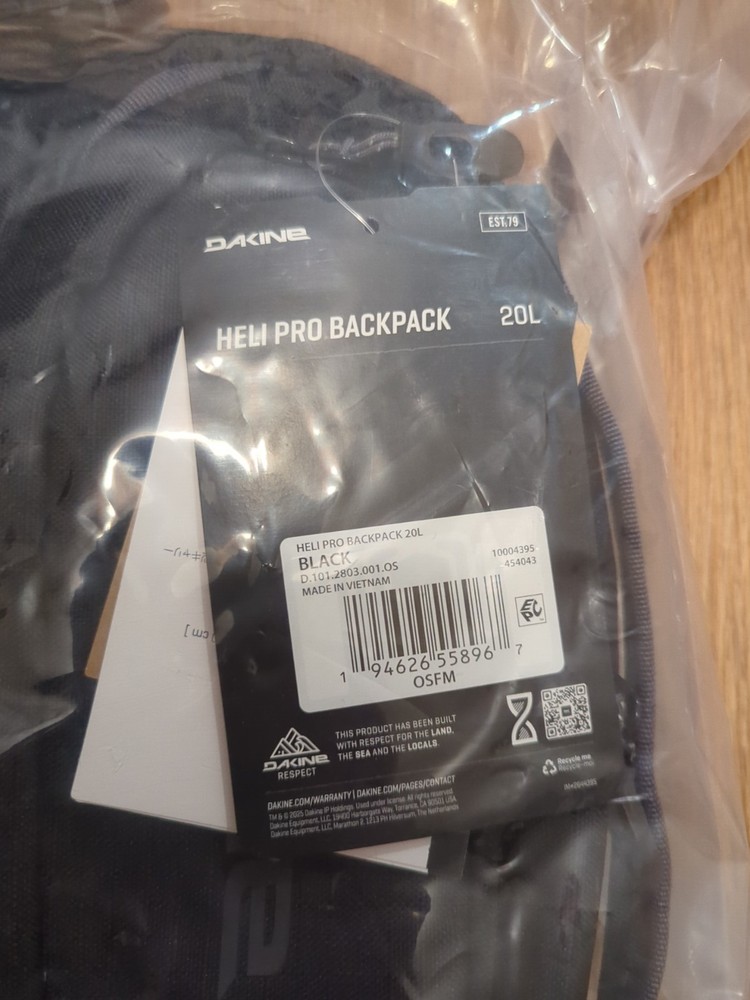 Dakine Heli Pro Backpack 20L Black