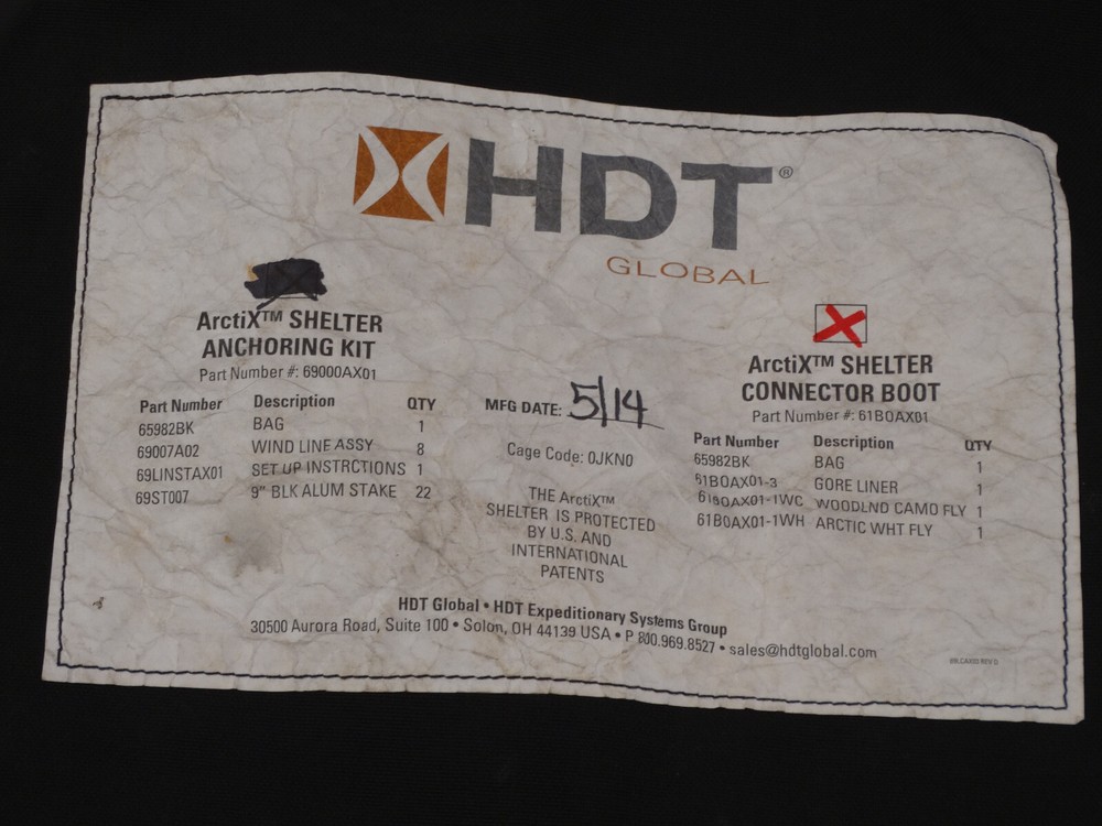 HDT Global Zipper Storage Bag